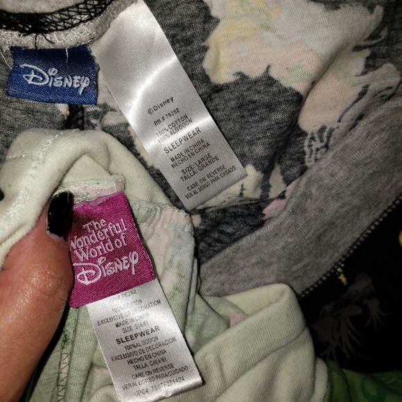 2 Tinkerbell Sleep Pants sz Small - Picture 8 of 12